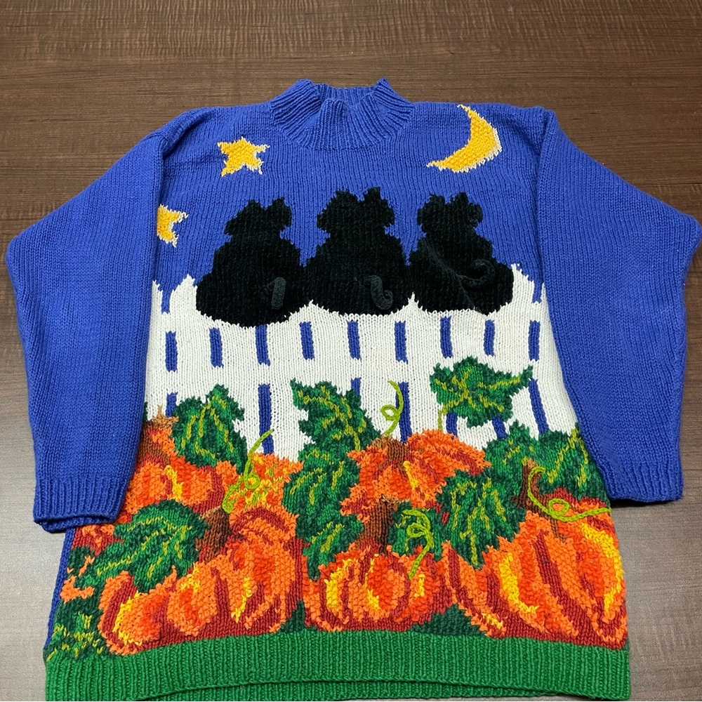 Marisa Christina Hand Knit Sweater petite